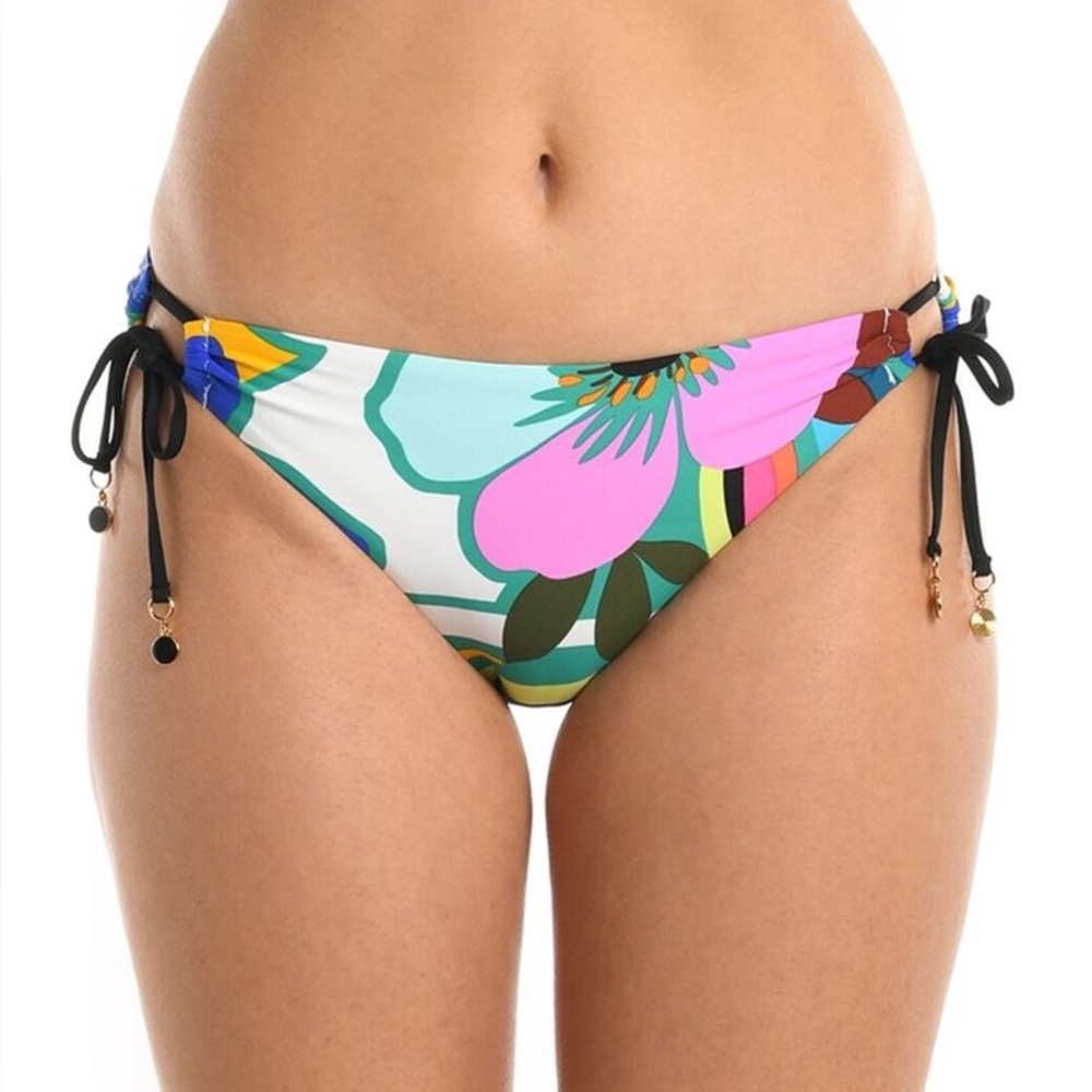 La Blanca Side Tie Floral Bikini